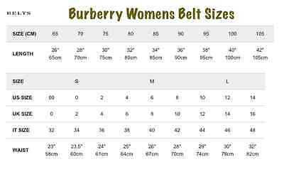 burberry belt silver buckle|burberry women's belt size chart.